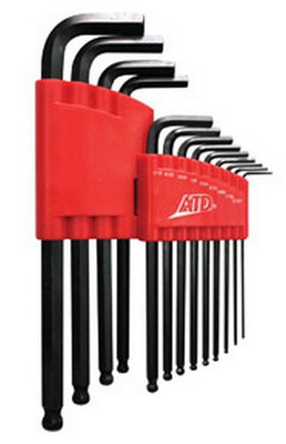 ATD Tools 584 SAE Long Arm Ball End Hex Key Set