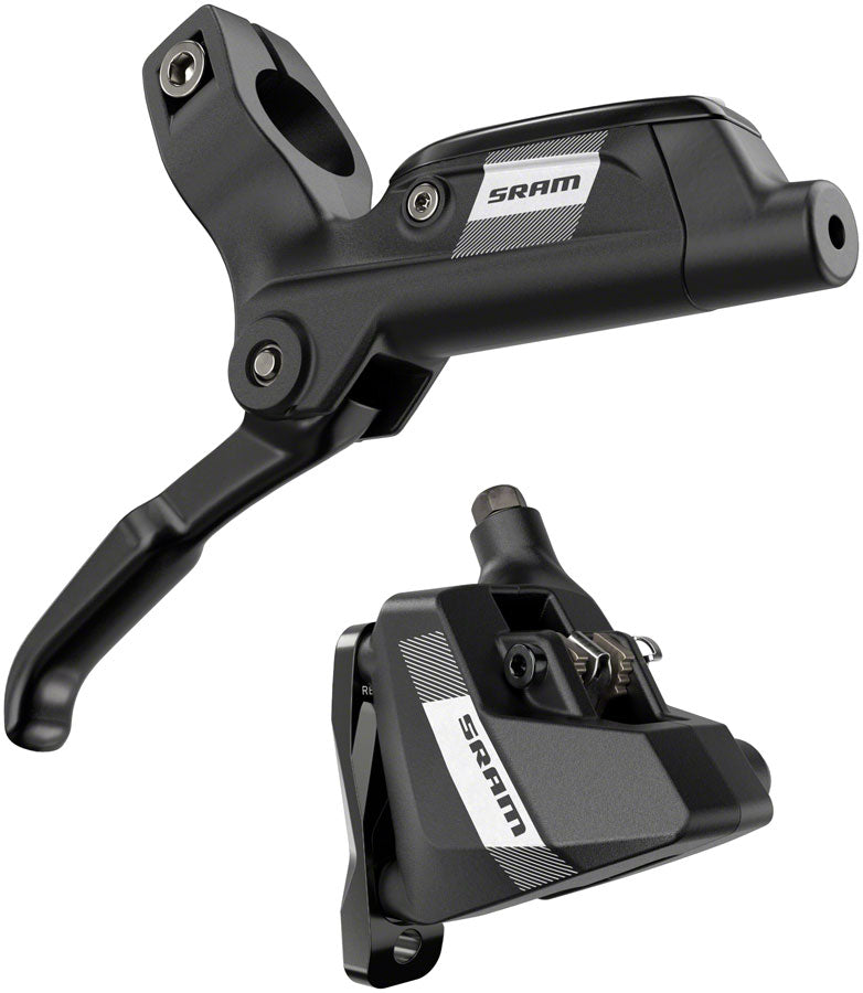 SRAM S300 Disc Brake and Lever - Right/Rear, Flat Mount, 2-Piston, 20mm Offset, Black, A1