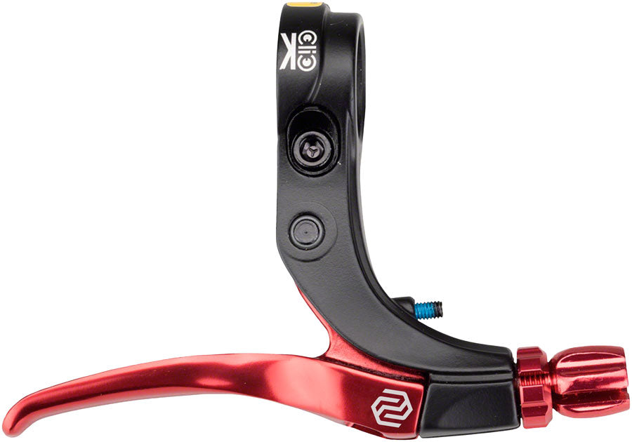 Promax Click V-Point Brake Lever - Short Reach, Red