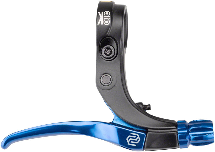 Promax Click V-Point Brake Lever - Short Reach, Blue