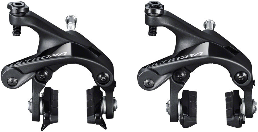 Shimano Ultegra BR-R8100 Road Caliper Brake Set Front and Rear Dual Pivot Black