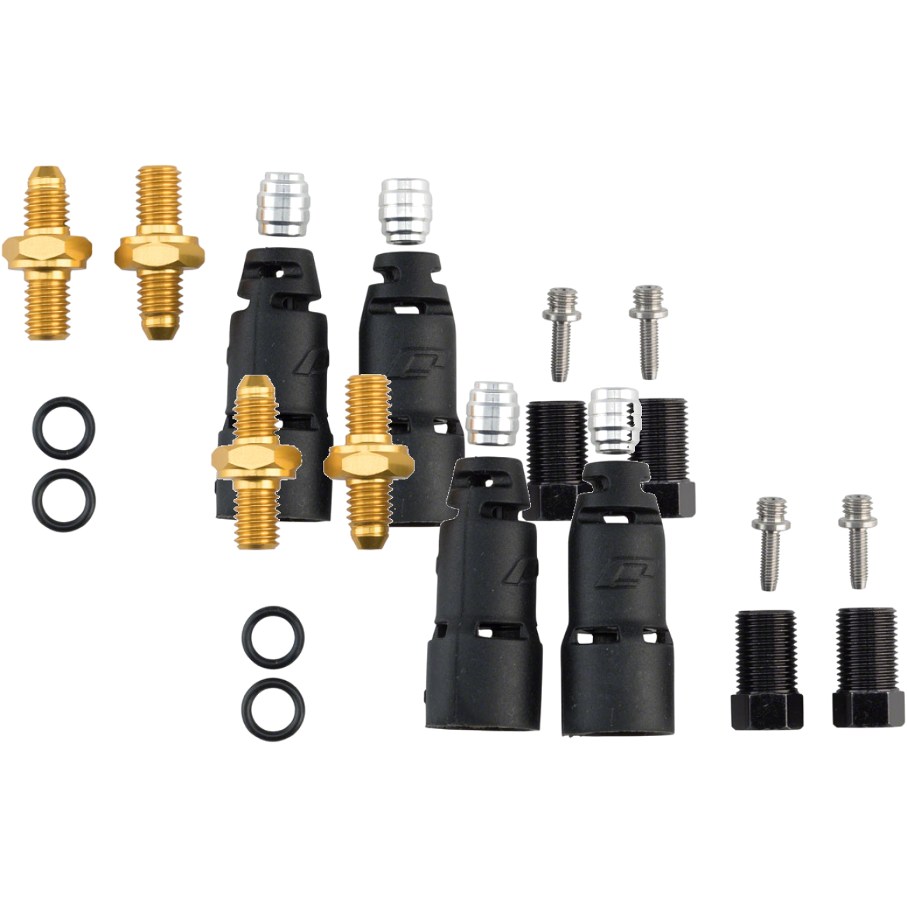 Pack of 2 Jagwire Pro Quick-Fit Adapters for Hydraulic Hose