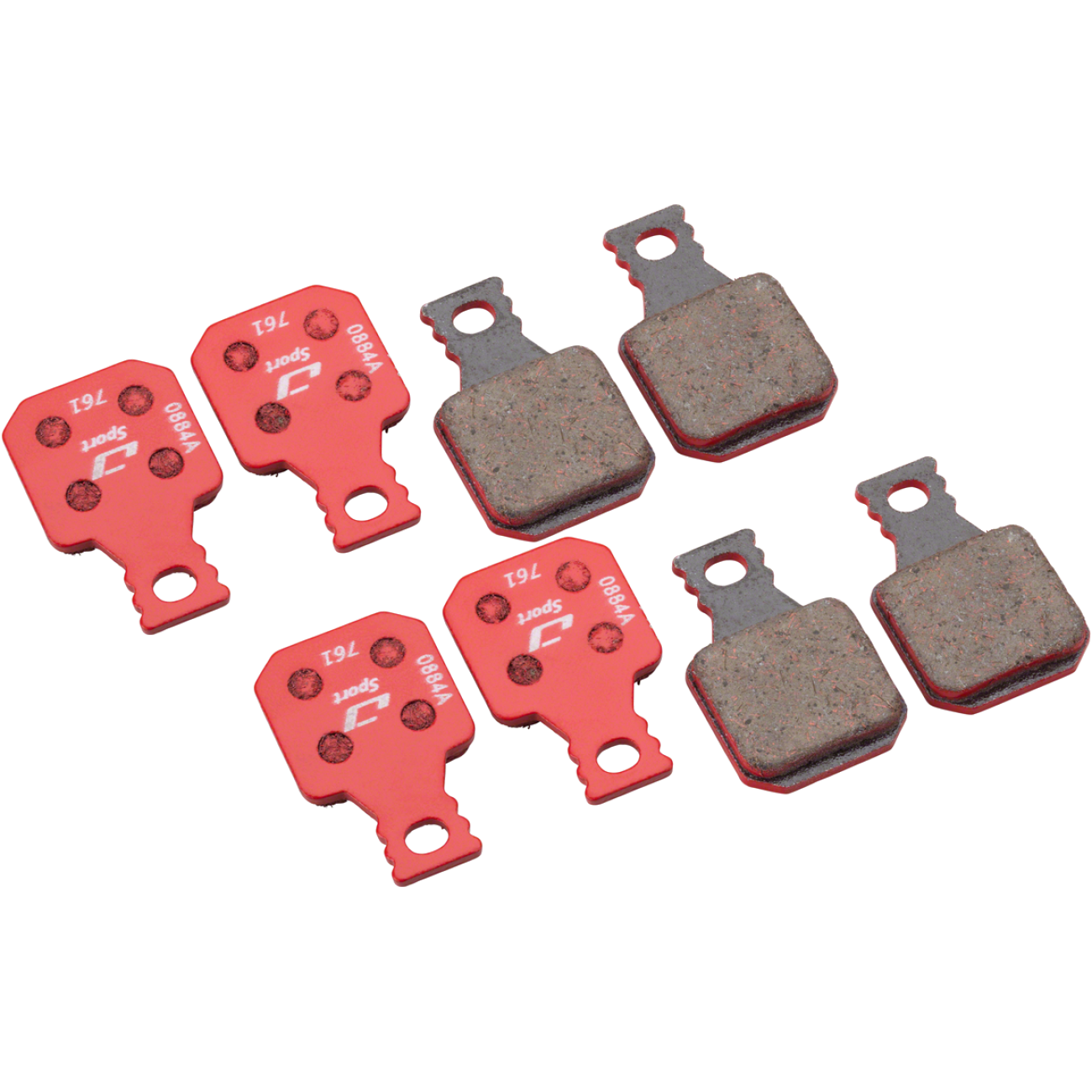 Pack of 2 Jagwire Sport Disc Brake Pads for Magura MT7, MT5, MT Trail Front