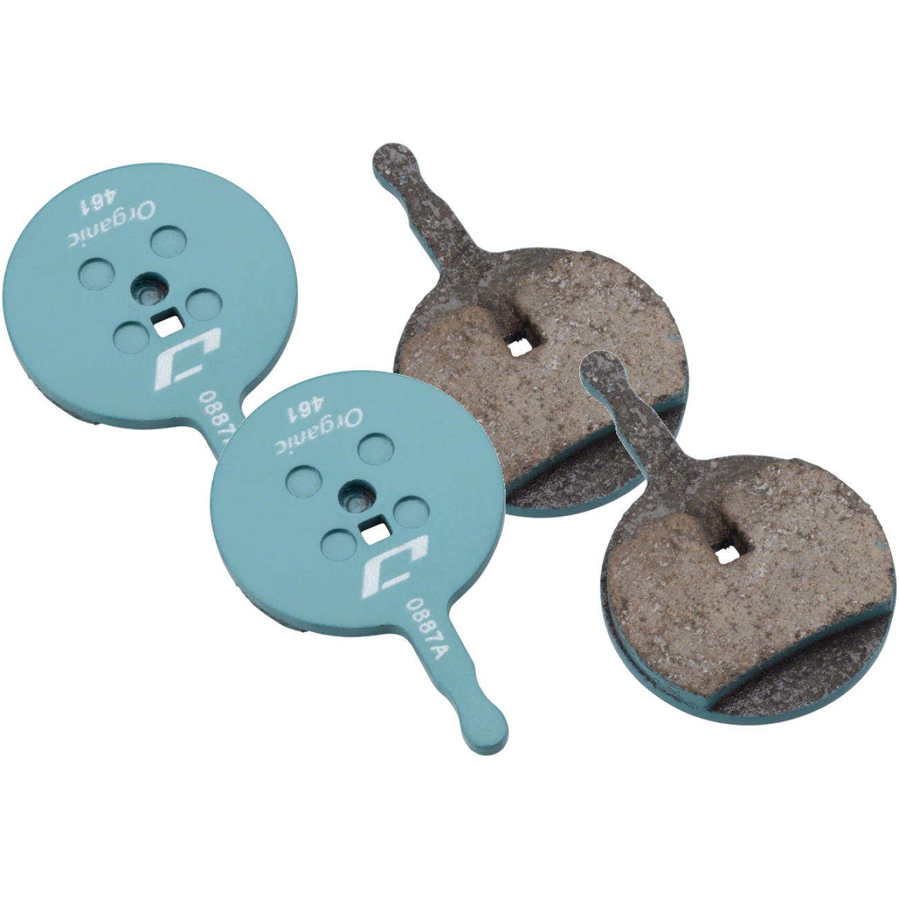 Pack of 2 Jagwire Sport Organic Disc Brake Pads for Avid BB5, Promax Render