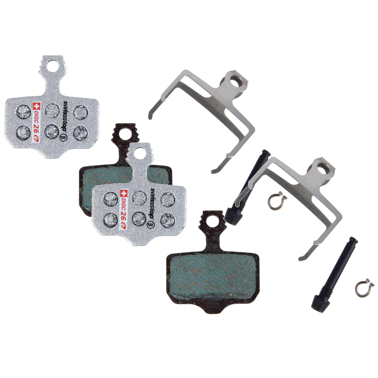 Pack of 2 SwissStop E Compound Brake Pad Set, Disc 26