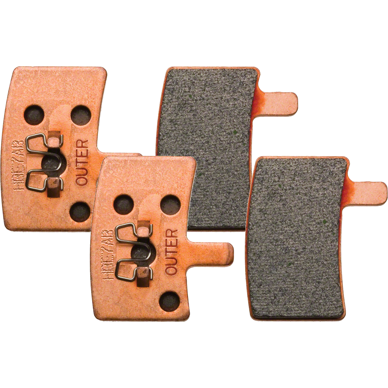 Pack of 2 Hayes Stroker Trail/Carbon Sintered Disc Brake Pads