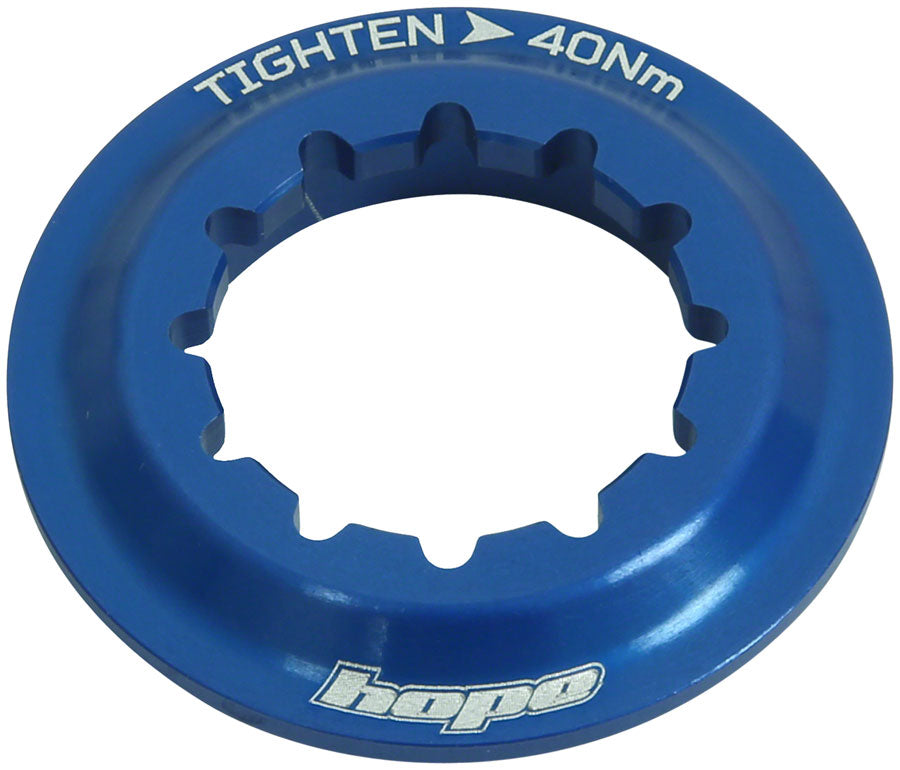 Hope Center Lock Disc Lockring - Blue Compatible With Other Manufacturers