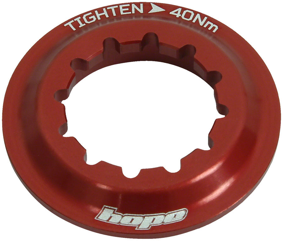 Hope Center Lock Disc Lockring - Red Compatible With Other Manufacturers