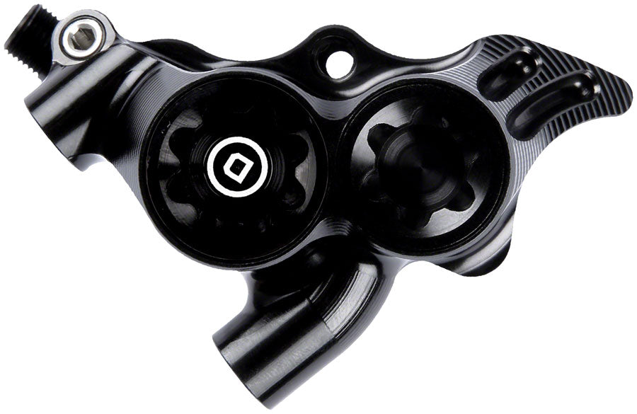 Hope RX4+ Disc Brake Caliper - Flat Mount, DOT Type, Black