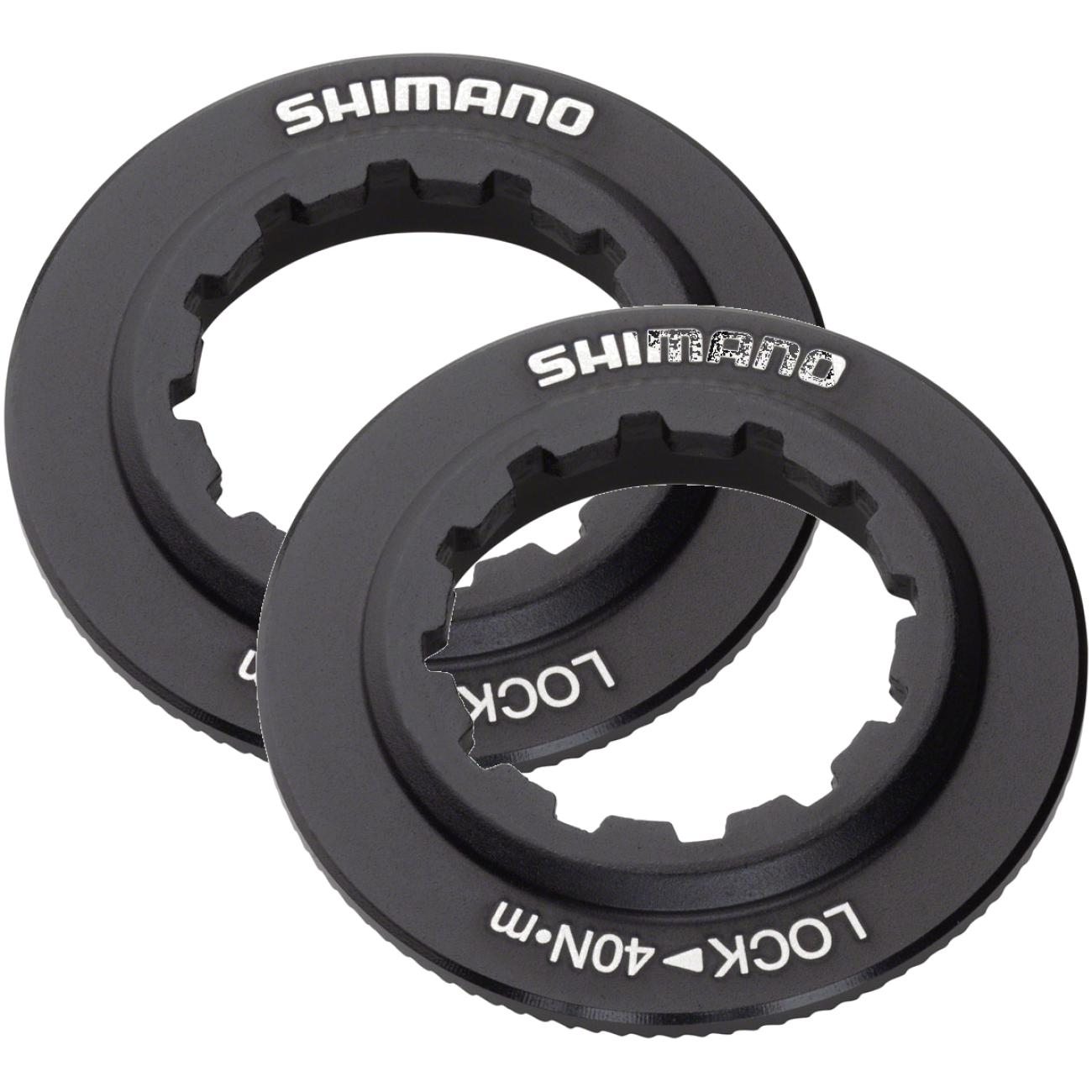 Pack of 2 Shimano XT SM-RT81 Disc Brake Rotor Lock Ring and Washer
