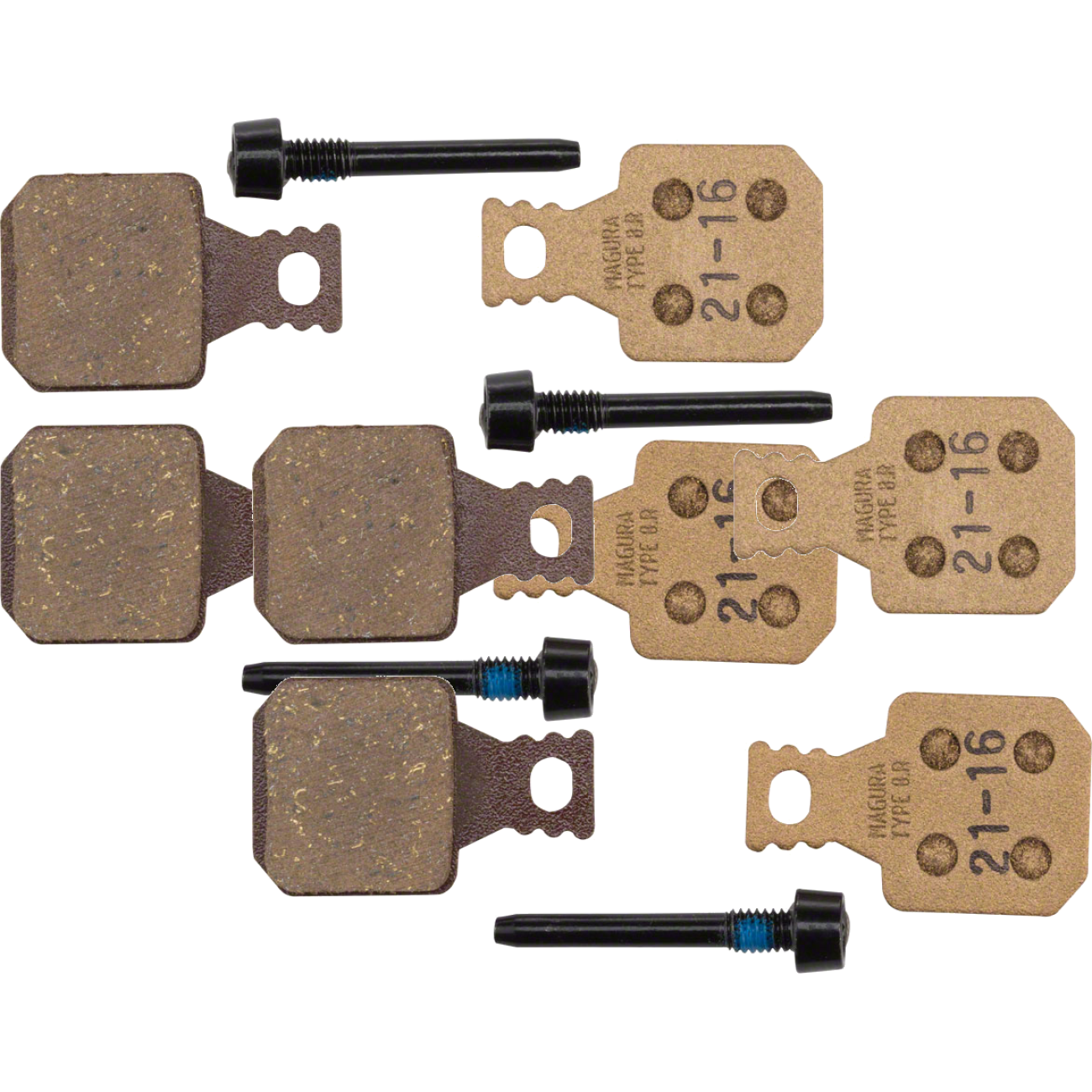 Pack of 2 Magura 8.R Disc Brake Pads Race Compound 4 Pads For MT5