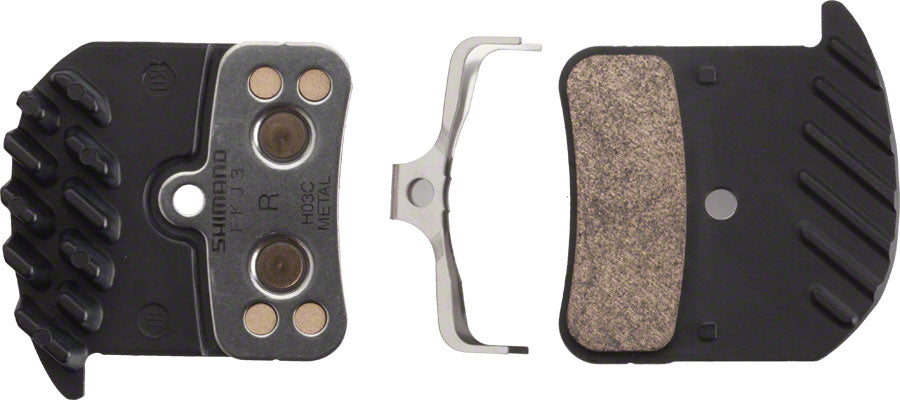 Shimano H03C-MF Disc Brake Pad and Spring - Metal Compound