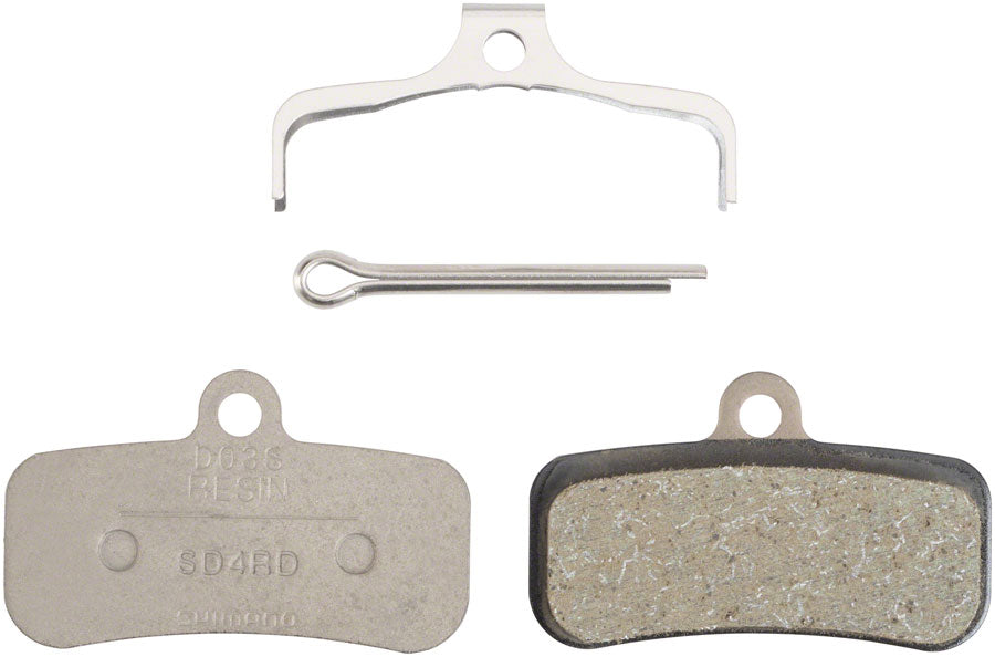Shimano D03S-RX Disc Brake Pad and Spring - Resin Compound Stainless Steel Back