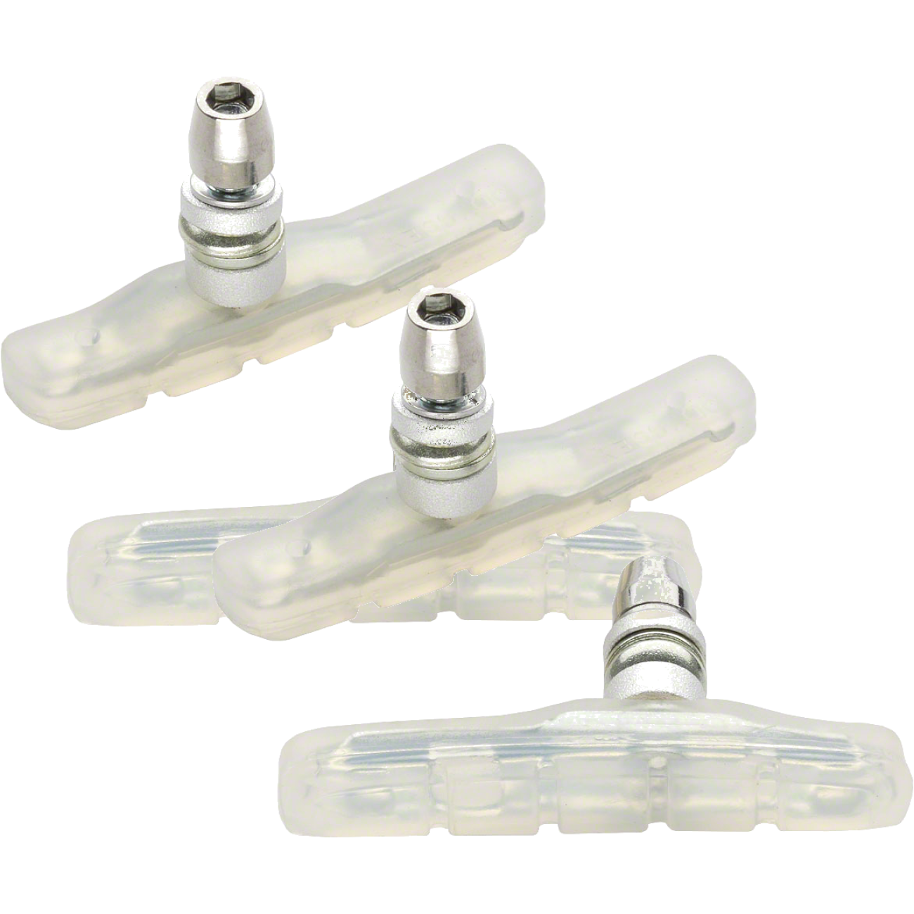 2 Pack Odyssey A Brake Pads Clear Soft Compound Threaded Post for Painted Rims