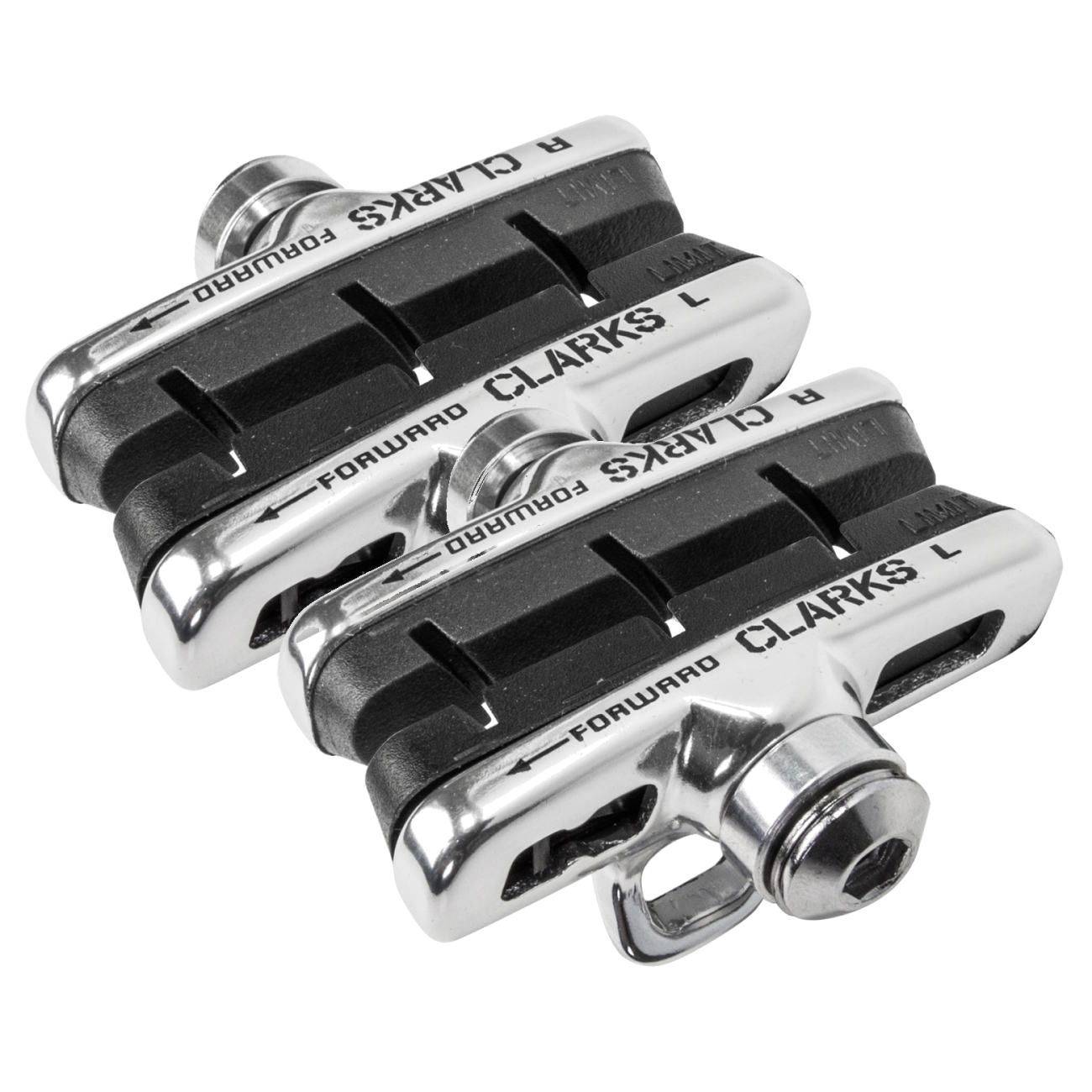 Pack of 2 Clarks CPS461 Road Pad Campagnolo Standard