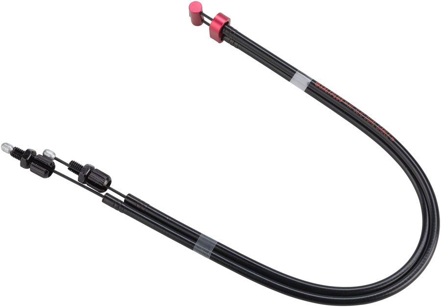 Salt Plus Dual Rotor Cable 400mm Black Split Double Upper Rotor Cable