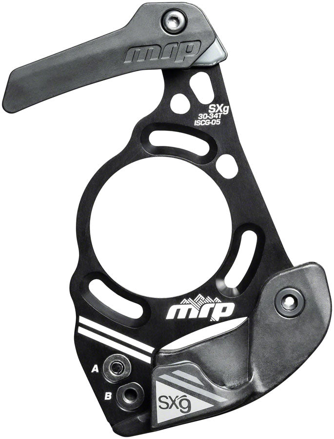 MRP SXg SL Chain Guide - 34-38T, ISCG-05, Black Alloy Backplate