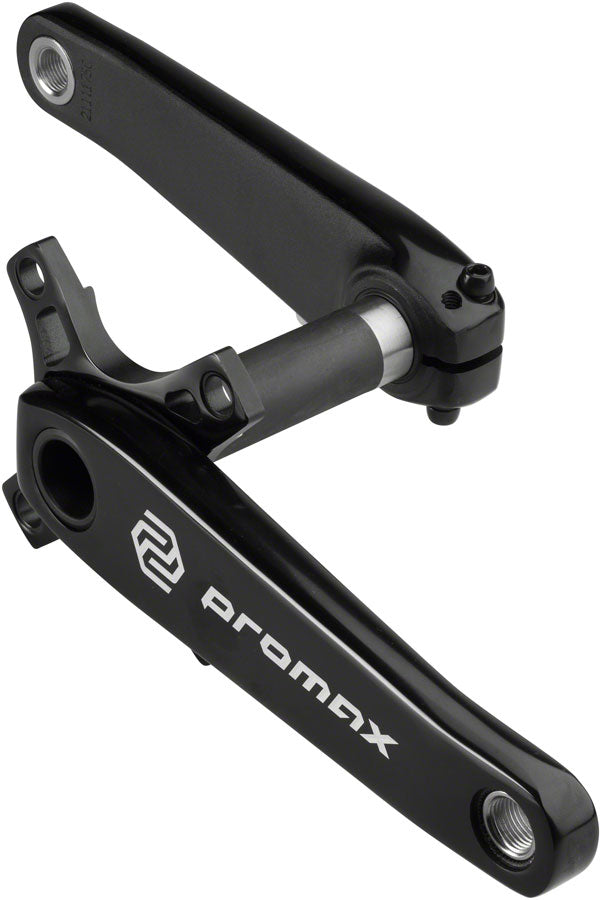 Promax HF-2 Crankset - 172.5mm, 24mm Spindle, 2-Piece, Black