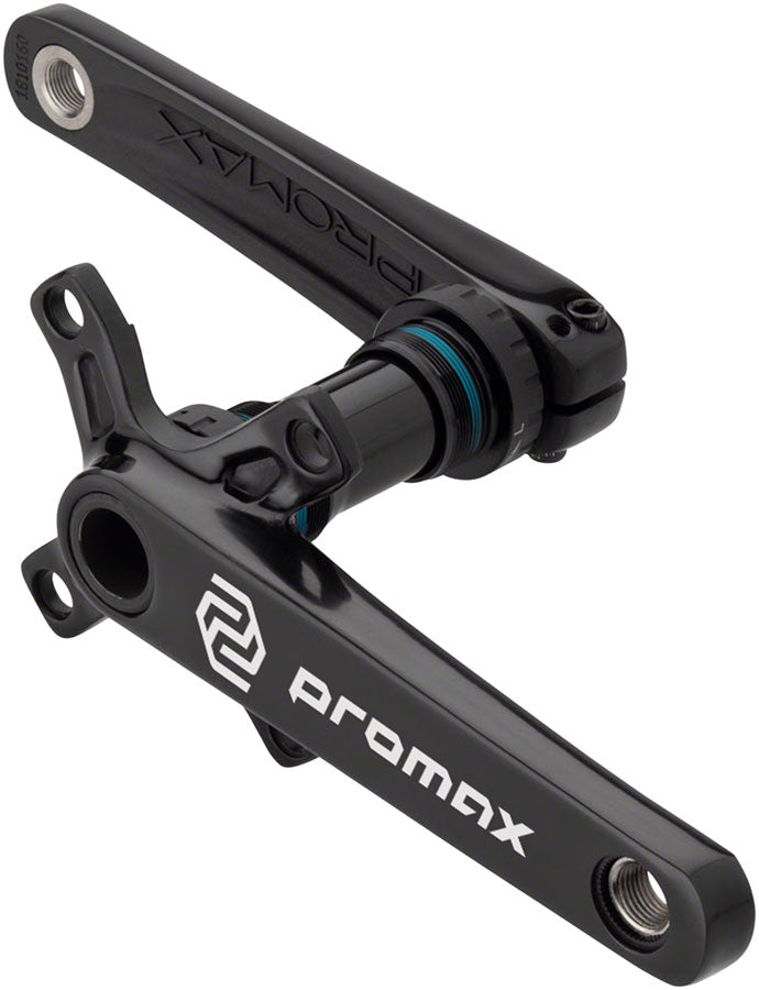 Promax CF-2 Crankset - 170mm 24mm Spindle 2-Piece 68mm English BB Included Black