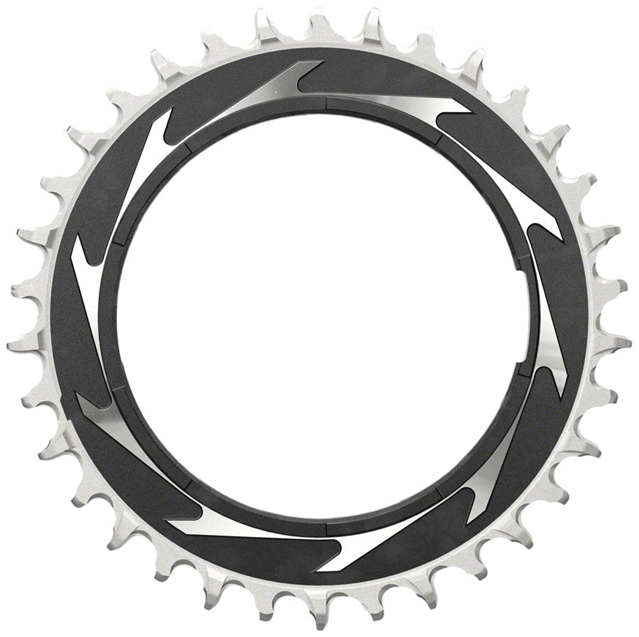 SRAM XX SL Eagle T-Type Thread Mount Chainring - 34t, 12-Speed, Thread Mount (For XX SL PM Spider), 3mm Offset,