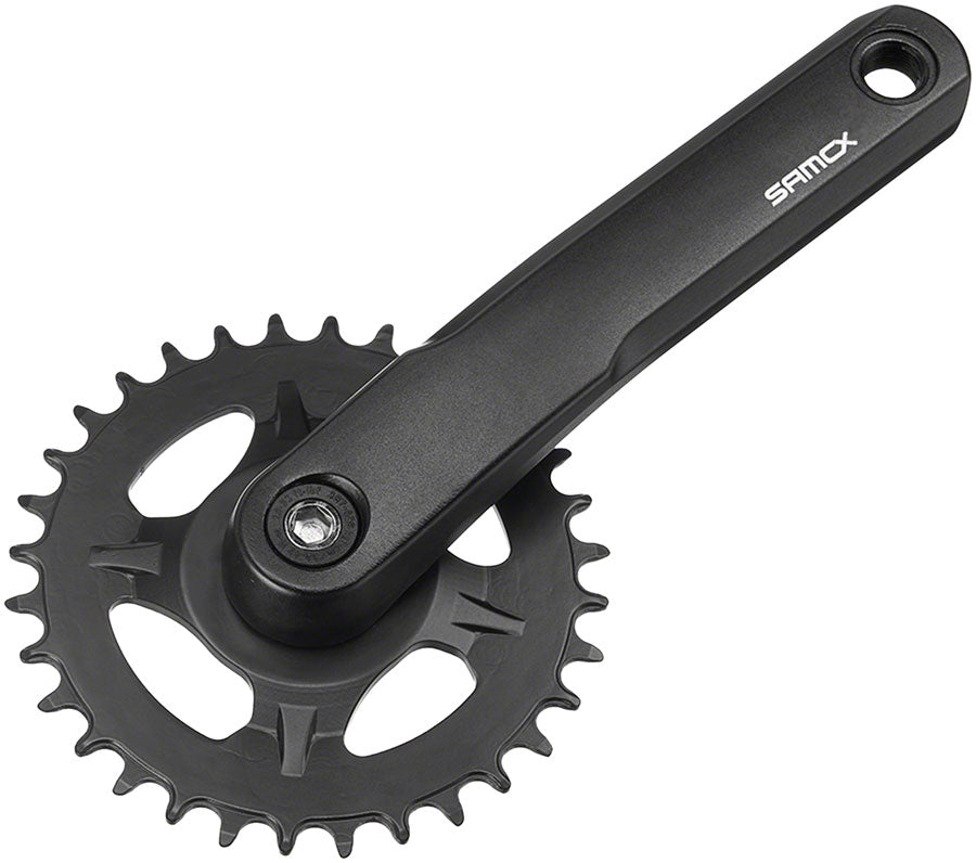 Samox AM38J Crankset - 135mm, 11-Speed, 30t, Direct Mount Samox, JIS Square Taper Spindle Interface, Spindle Bolts Sold
