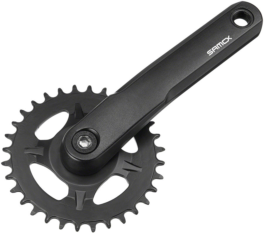 Samox AM38J Crankset - 152mm, 11-Speed, 30t, Direct Mount Samox, JIS Square Taper Spindle Interface, Spindle Bolts Sold