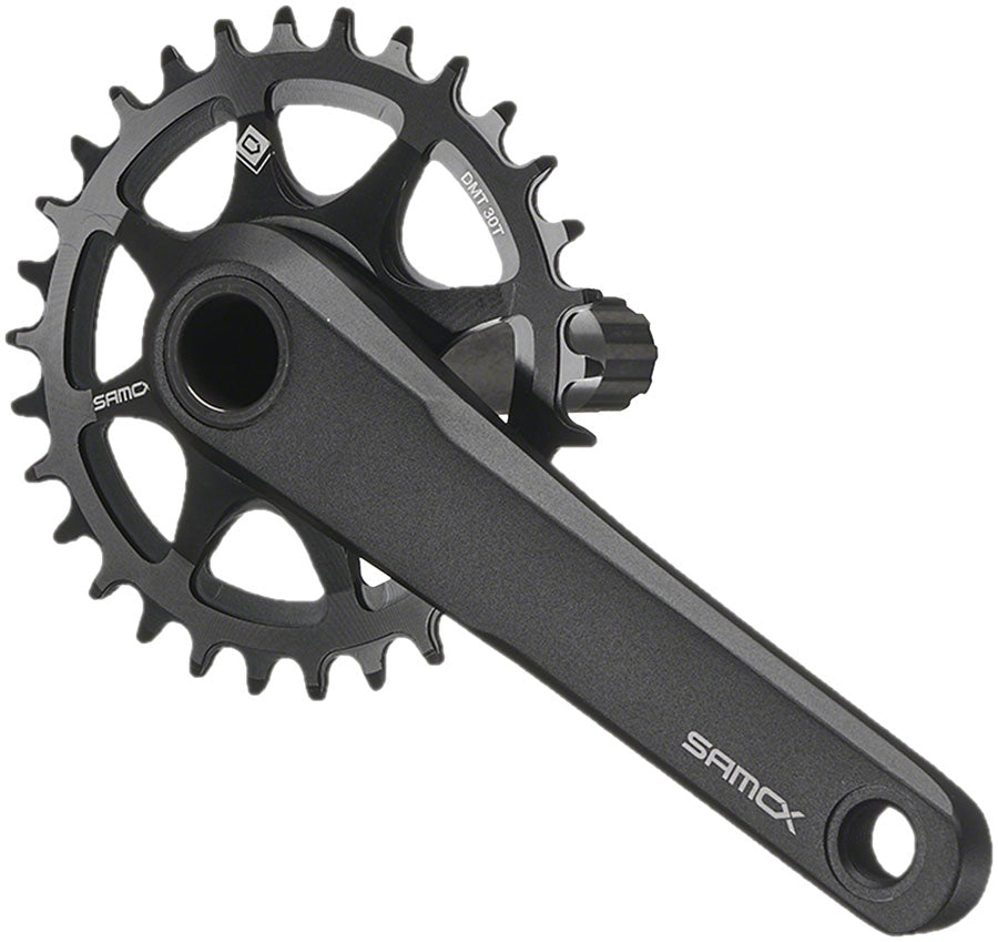Samox TAM38 Fat Bike Crankset - 175mm, 11-Speed, 30t, Direct Mount Samox, 24mm CrMo Crank Spindle, For 100mm BB Shell,