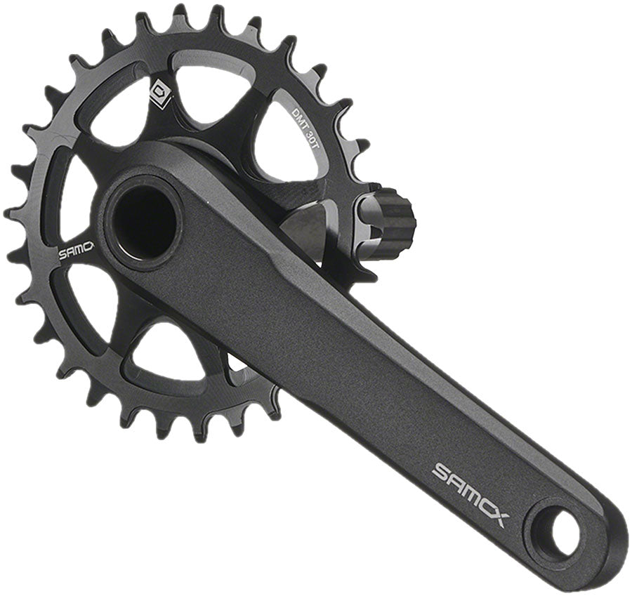 Samox TAM38 Fat Bike Crankset - 170mm, 11-Speed, 30t, Direct Mount Samox, 24mm CrMo Crank Spindle, For 120mm BB Shell,