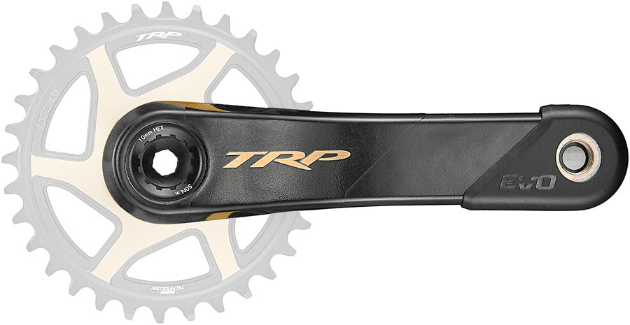 TRP CK-9050 EVO Crankset - 170mm, 12-Speed, For 68/73mm Frame BB, DM CINCH Chainring Interface, 30mm Spindle, Carbon,