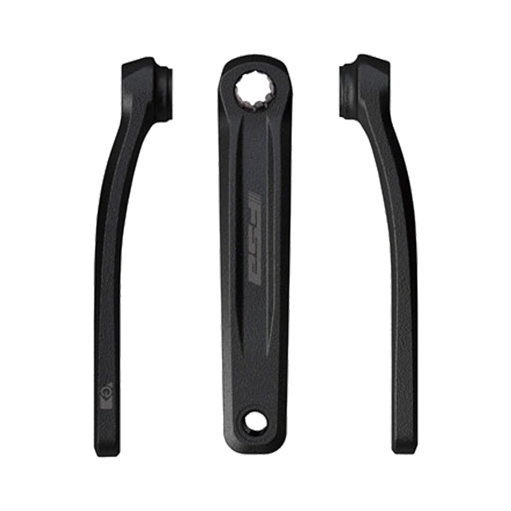 Full Speed Ahead CK-320 Ebike Crank Arm Set - ISIS 165mm, without bolts, Black