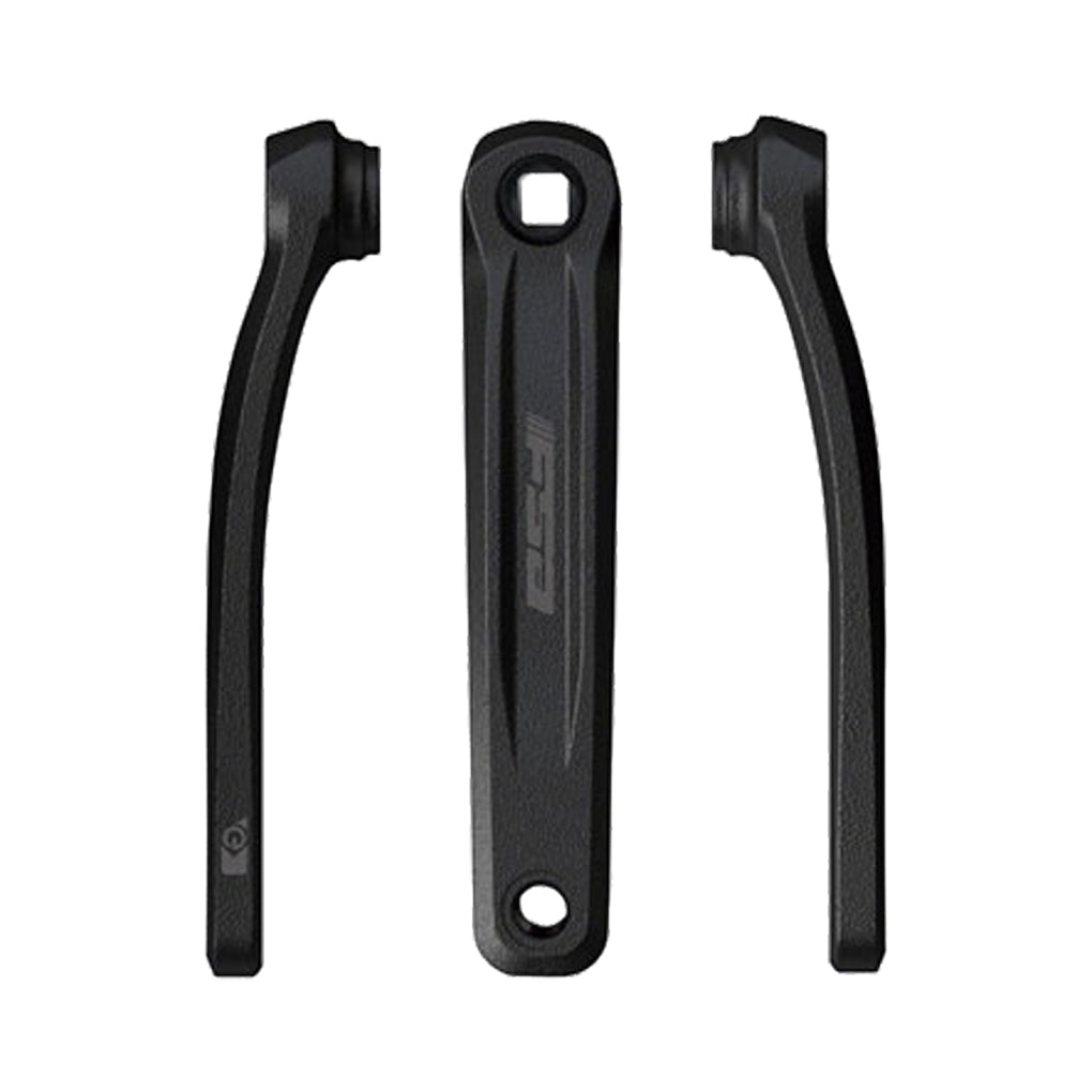 Full Speed Ahead CK-320 Ebike Crank Arm Set - JIS, w/o bolts, 175mm, Black