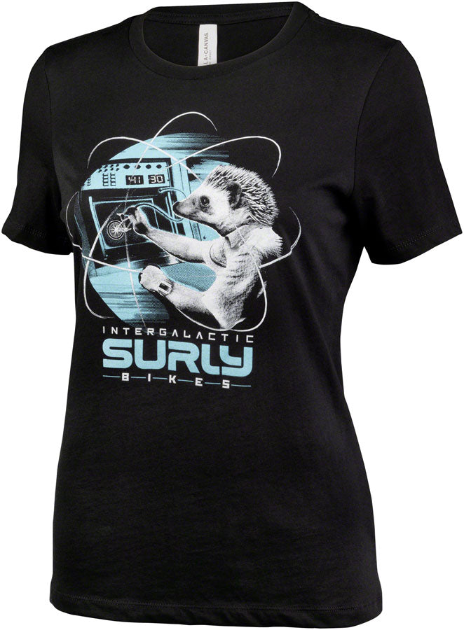 Surly Garden Pig Women's T-Shirt - Black/Gray/Teal, X-Large