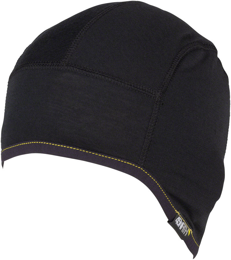 45NRTH 2023 Stavanger Lightweight Wool Cycling Cap - Black, Large/X-Large