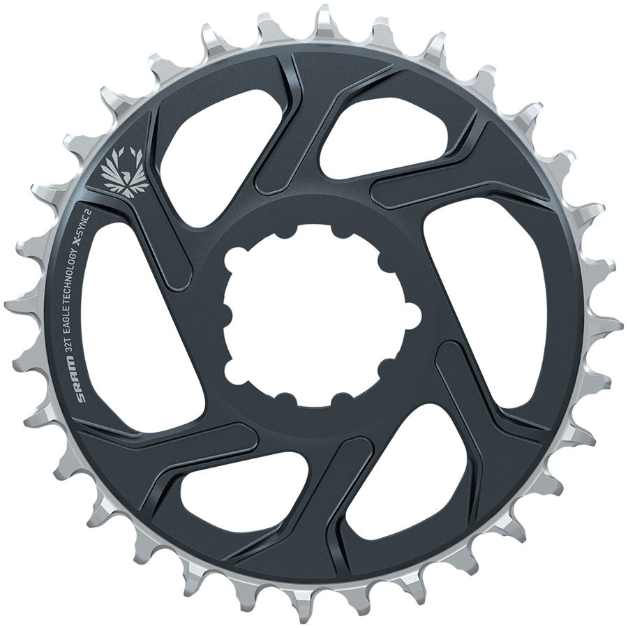 SRAM Eagle X-SYNC 2 Chainring 32t Direct Mount 12-Speed Aluminum Lunar/Polar Gry