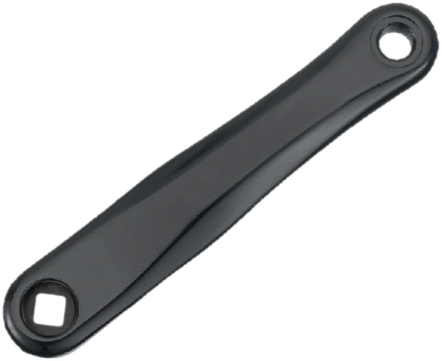 Samox SAC08 Left Crank Arm - 175mm, JIS Diamond Taper Spindle Interface, Forged Aluminum, Spindle Bolt Sold Separate,