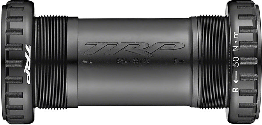 TRP BB-M8000 English Bottom Bracket - English (BSA), 68mm, For 30mm Crank Spindle, Black
