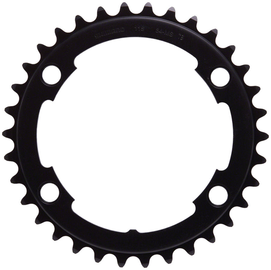 Shimano FC-RS510 Chainring - 34t, Asymmetric 110mm BCD, Black, MS