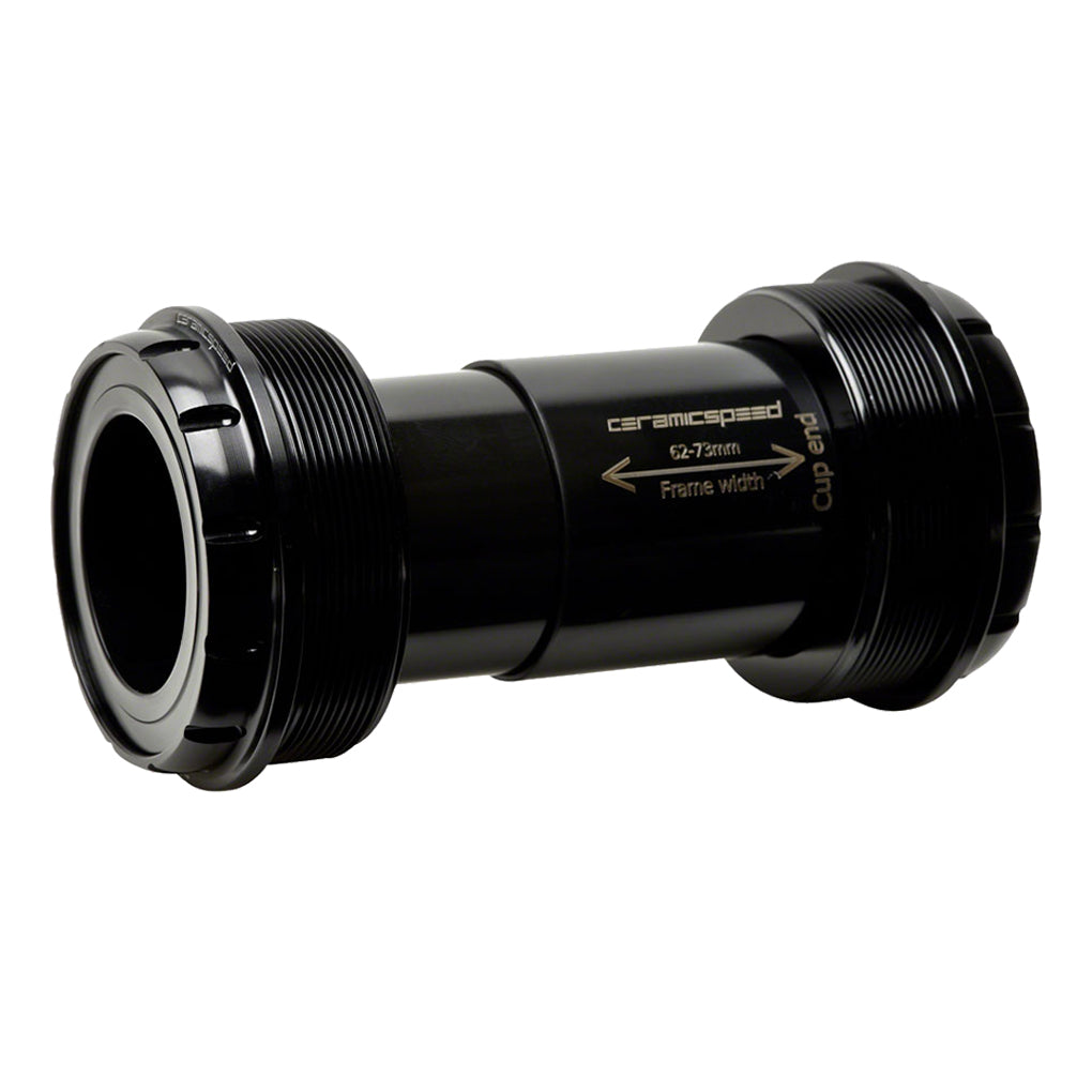CeramicSpeed Coated Steel Bearing Races T47 73mm Bottom Bracket | 30mm Spindles