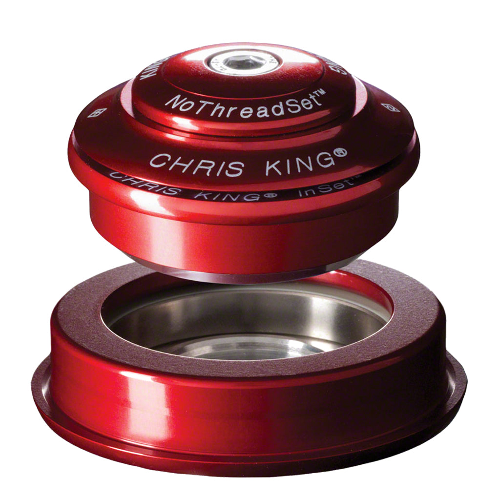 Chris King InSet i2 Headset - 1-1/8 - 1.5", 44/56mm, Red