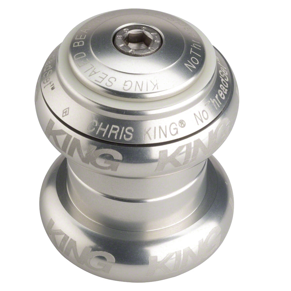 Chris King NoThreadSet Headset - 1", Sotto Voce Silver