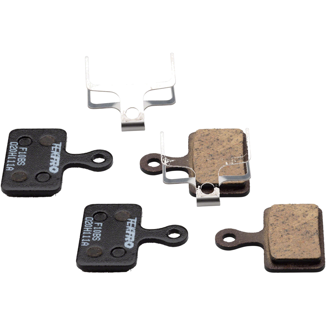 2 Pack Tektro F10BS Disc Brake Pads | Flat Mount Brakes, Fits HD-R510, HD- R310