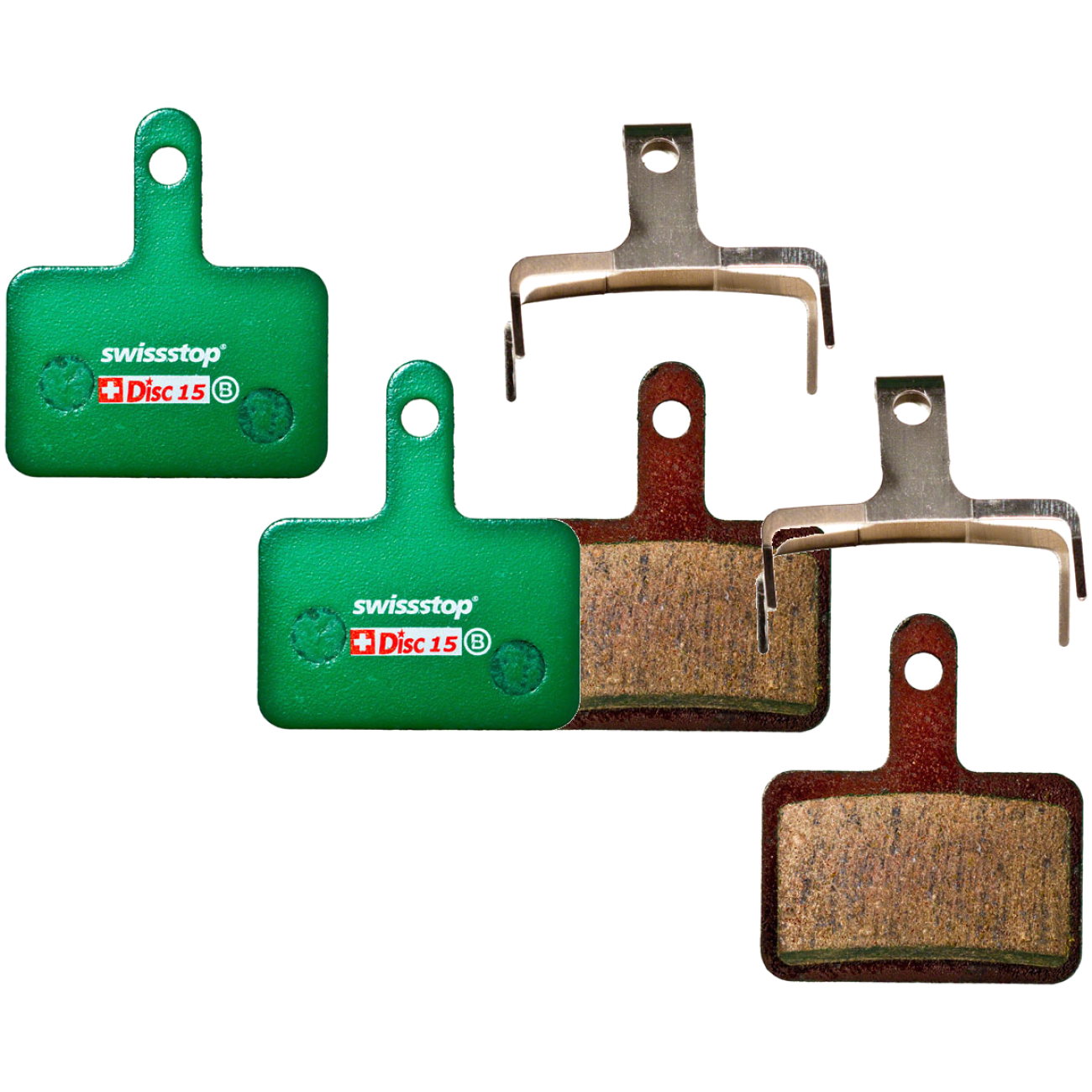 2 Pack SwissStop Disc C Disc Brake Pad Set | Deore/Alivio/Acera 2-Piston Caliper