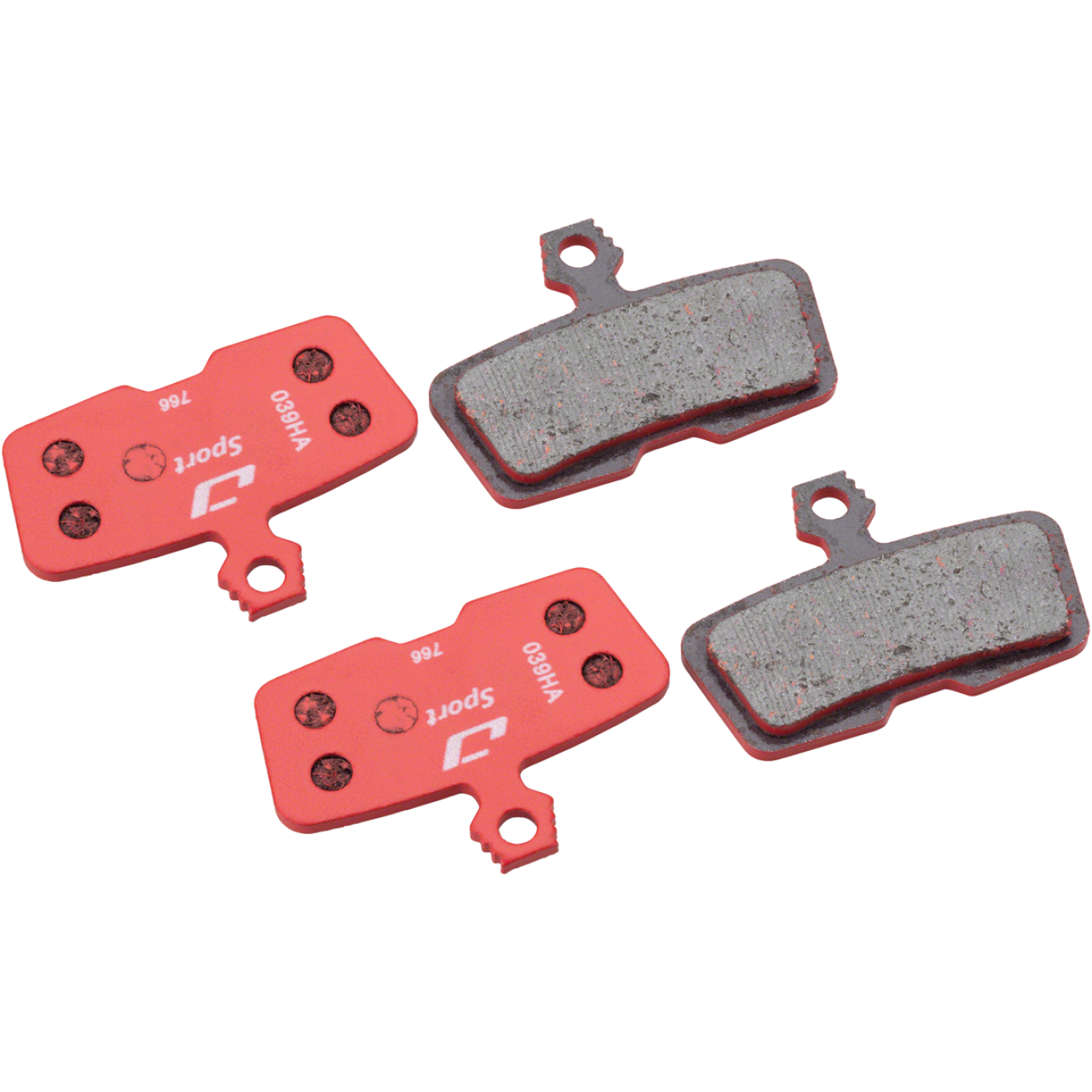 Pack of 2 Jagwire Sport Semi-Metallic Disc Brake Pads for SRAM Code