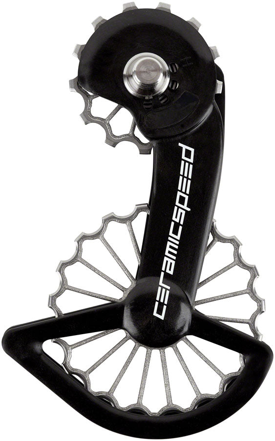 CeramicSpeed OSPW Pulley Wheel System for Shimano Dura-Ace 9250/Ultegra 8150 - Coated Races, 3D Printed Ti Pulley,