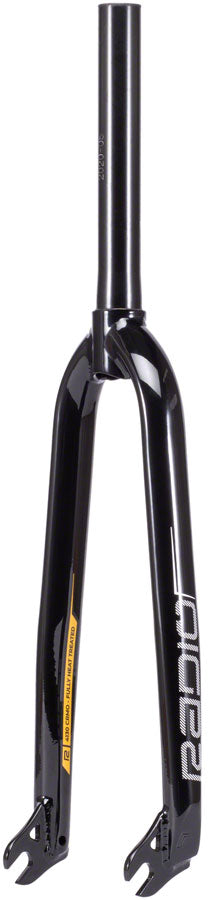 Radio Raceline Junior BMX Race Fork - 1", Black Slim And Lightweight