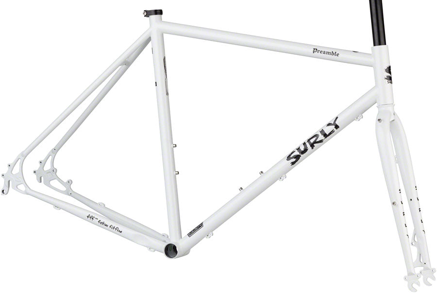 Surly Preamble Frameset - 700c, Thorfrost White, X-Large