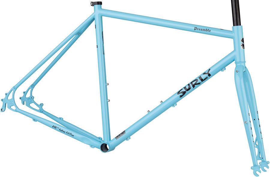 Surly Preamble Frameset - 700c, Skyrim Blue, Large
