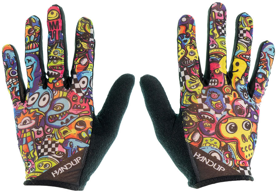 Handup Vented Gloves - Monster Mayhem, X-Large