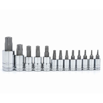 Gearwrench 13 Pc Torx Tamper-Proof Bit Socket Set (80725)