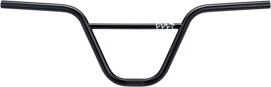 Cult Race Handlebars 22.2mm Clamp 8.5in Rise 12° Back 2°Upsweep Black Steel BMX